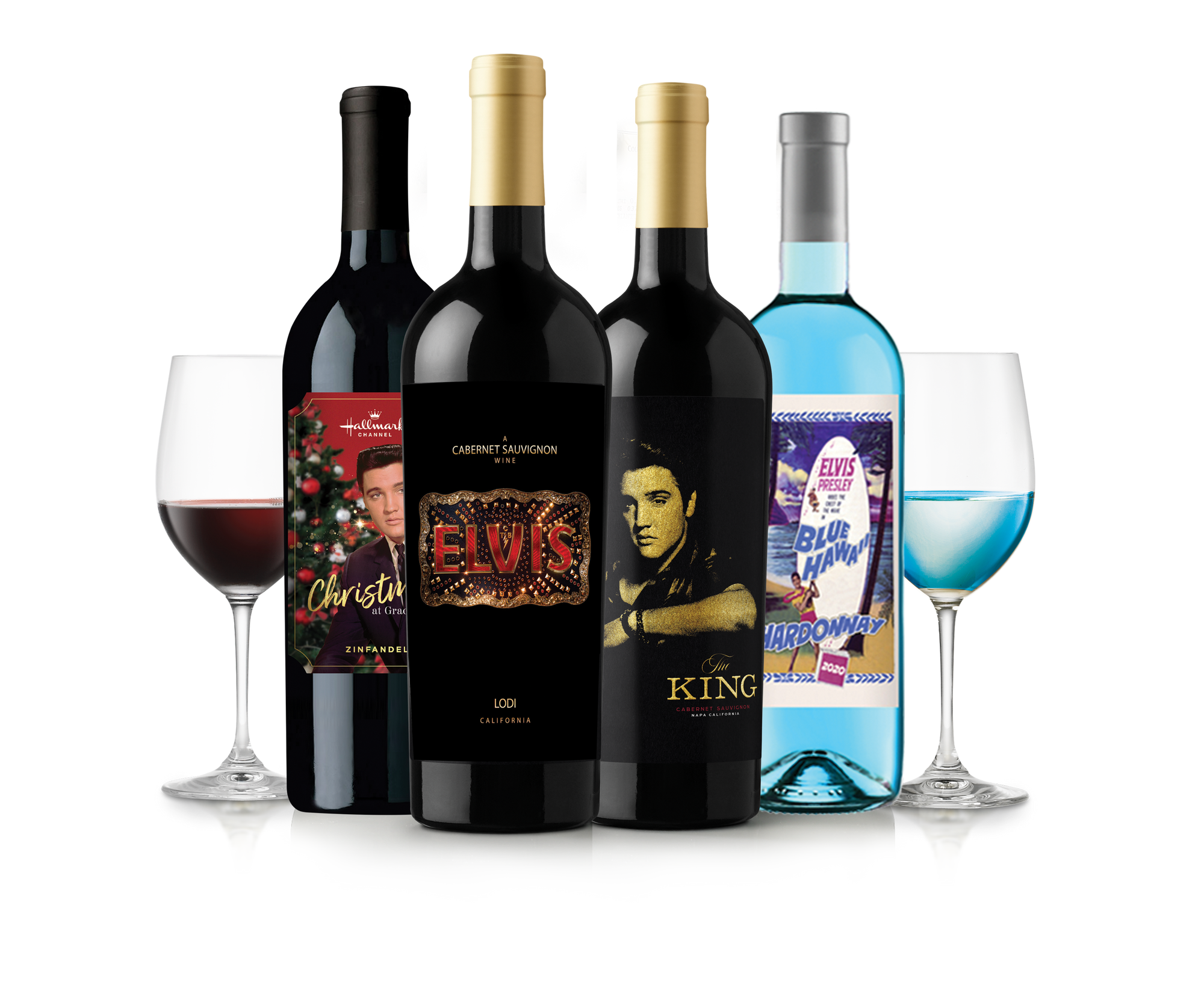 Elvis Presley Wines 4Pack Collection