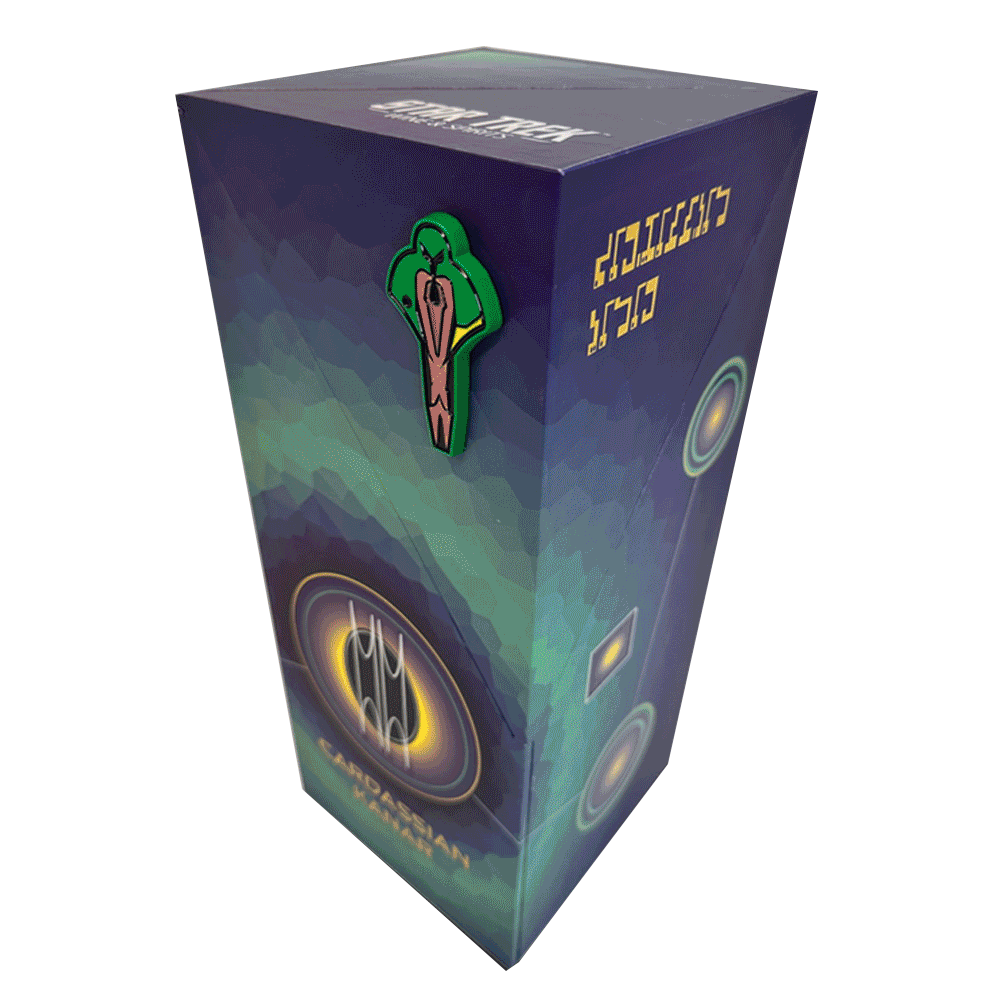 Cardassian Kanar Display Box SHIPPED INCLUDED